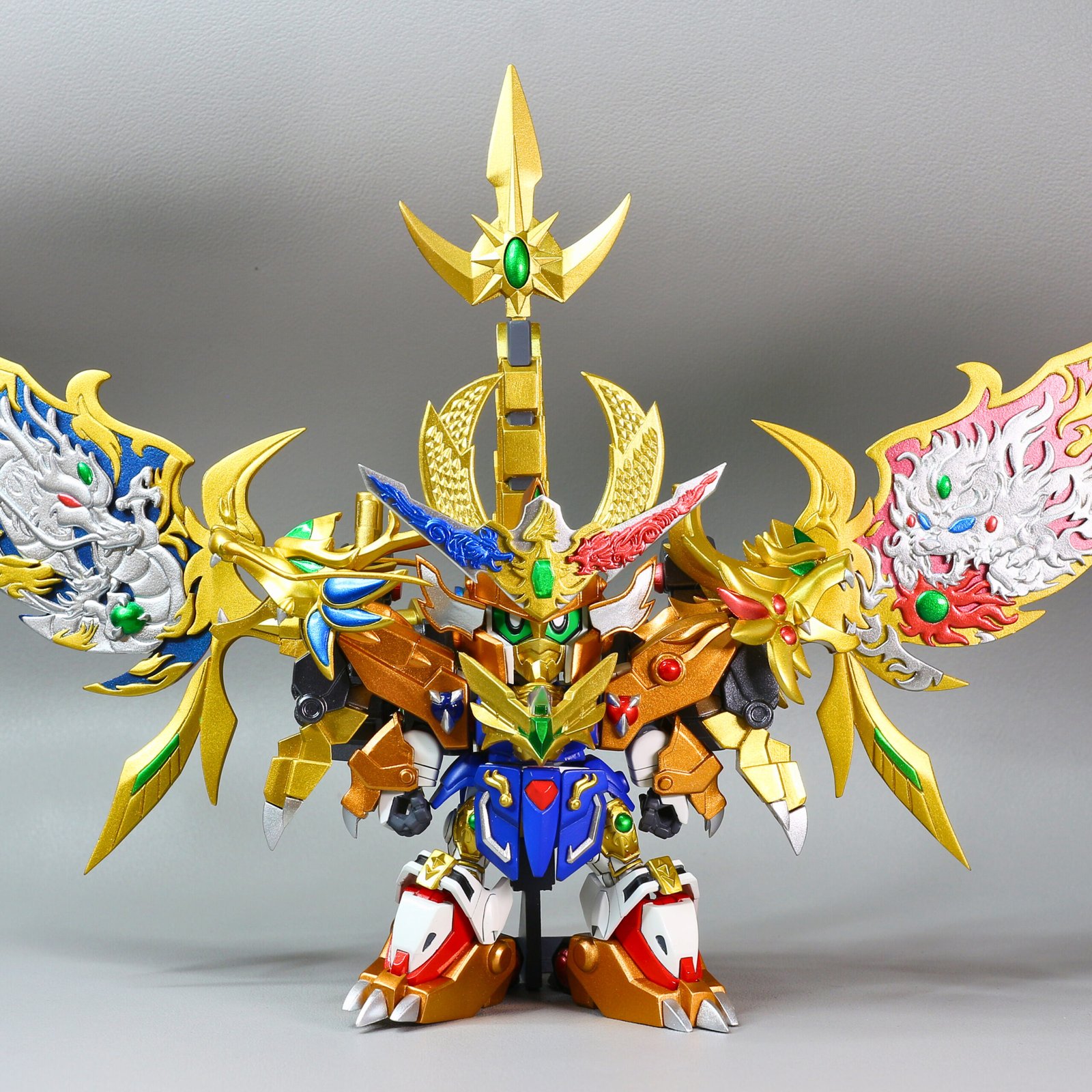 (cmp-009)SD原型新世代- 輝神大將軍獅龍凰:圖片 5