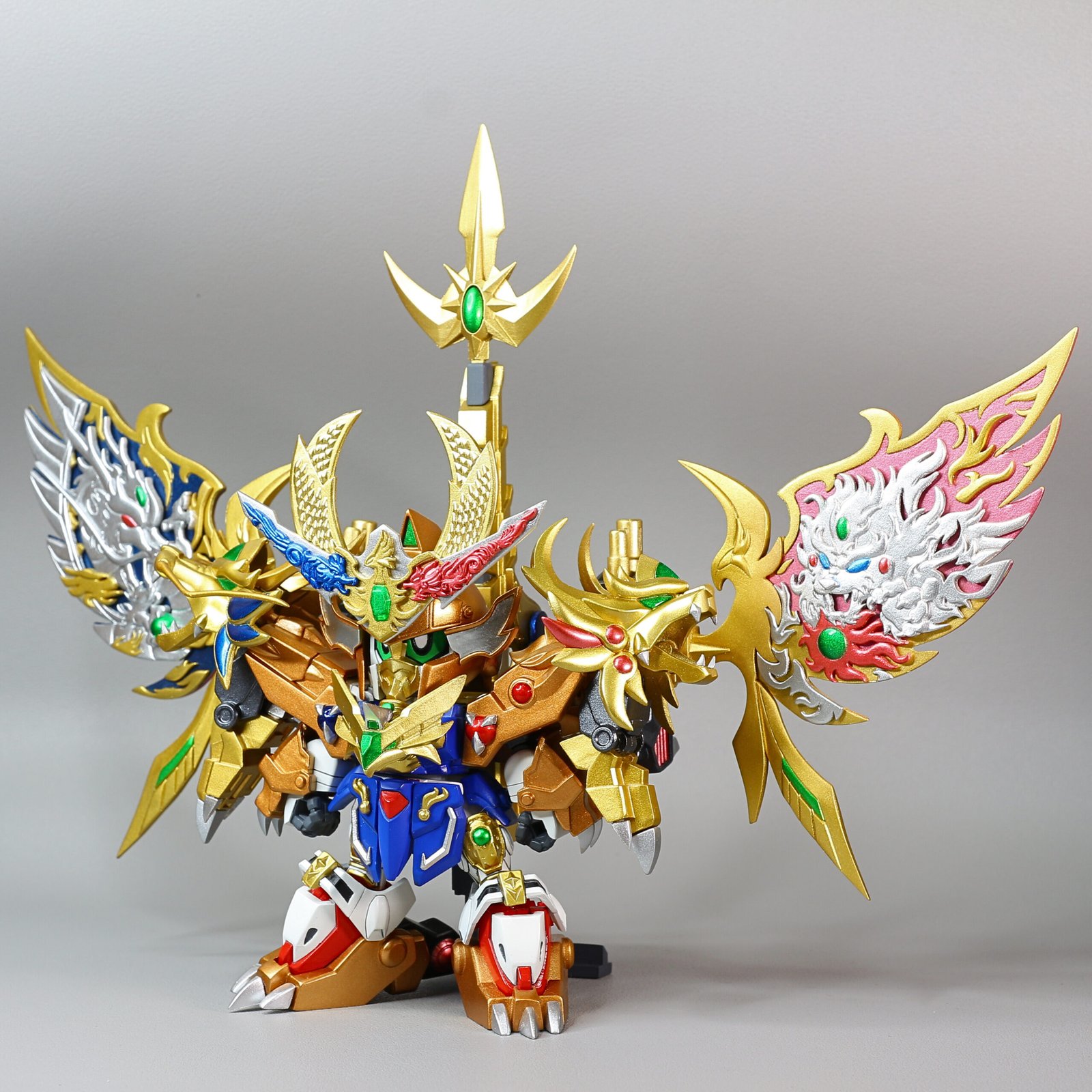 (cmp-009)SD原型新世代- 輝神大將軍獅龍凰:圖片 3