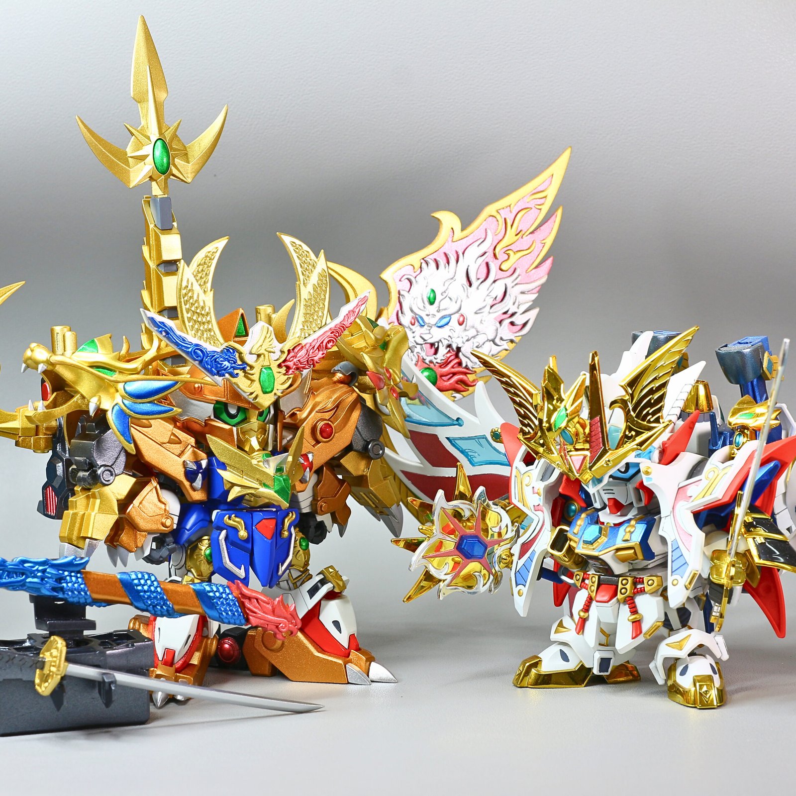 (cmp-009)SD原型新世代- 輝神大將軍獅龍凰:圖片 16