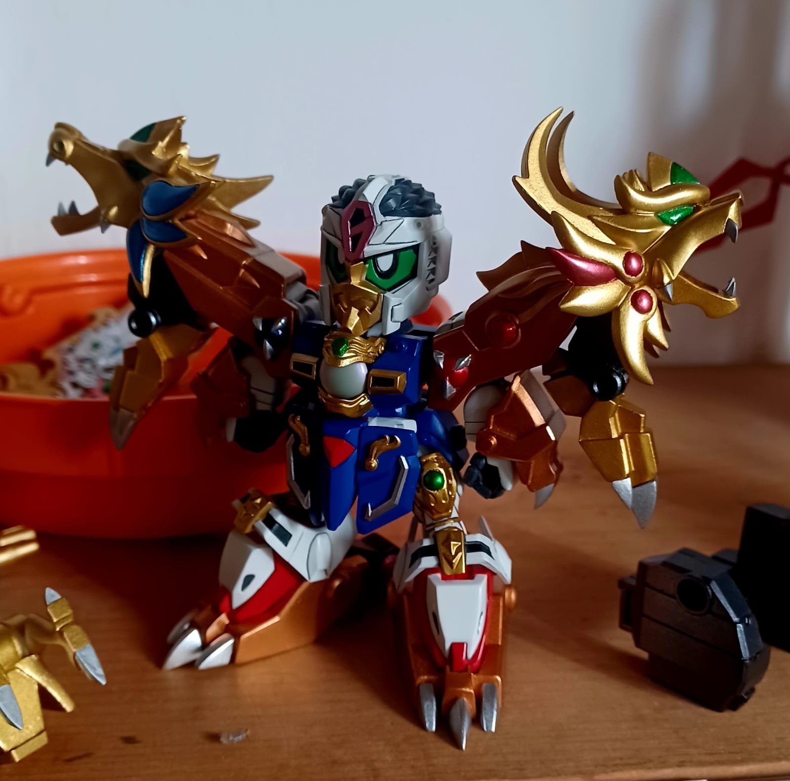 (cmp-009)SD原型新世代- 輝神大將軍獅龍凰:圖片 21