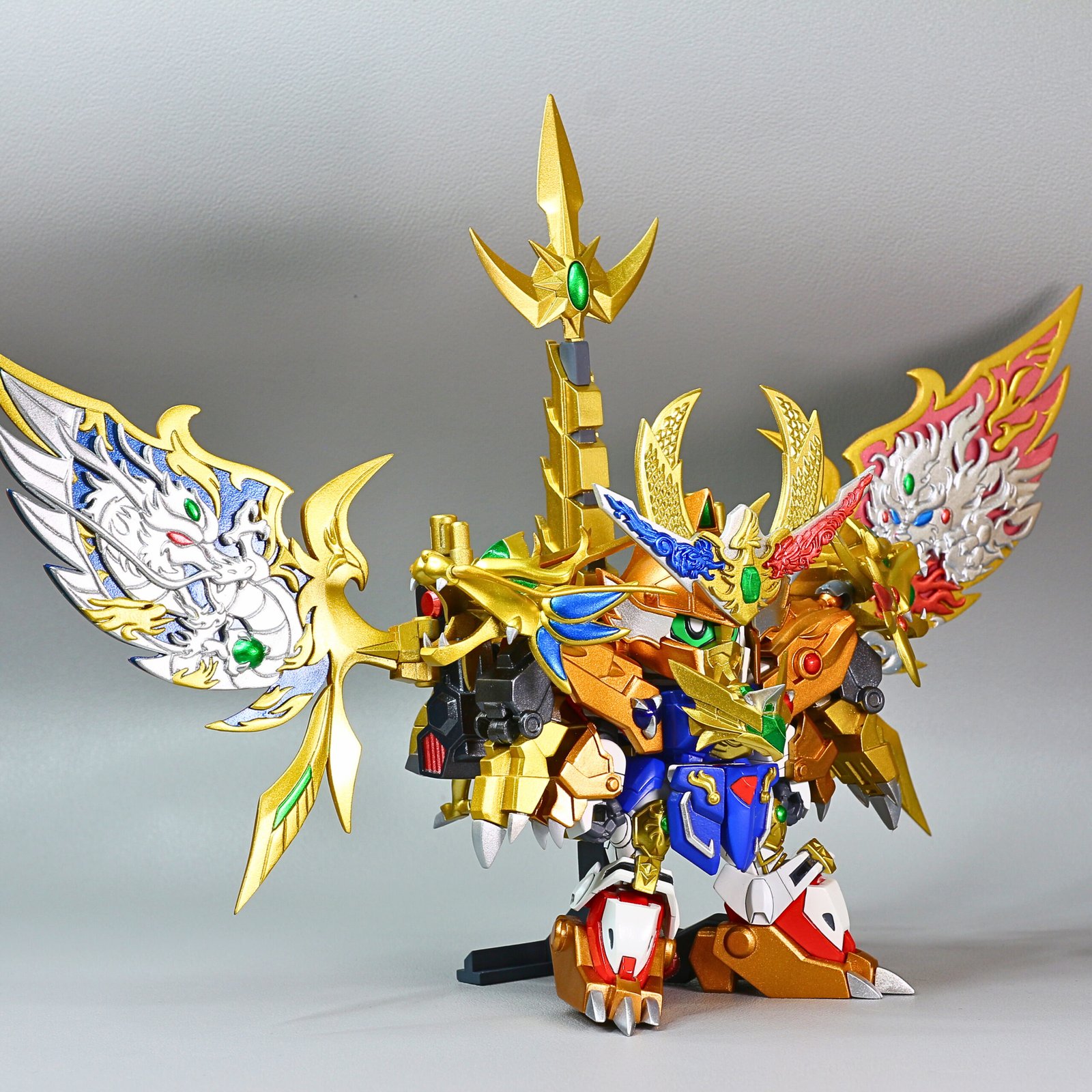 (cmp-009)SD原型新世代- 輝神大將軍獅龍凰:圖片 4